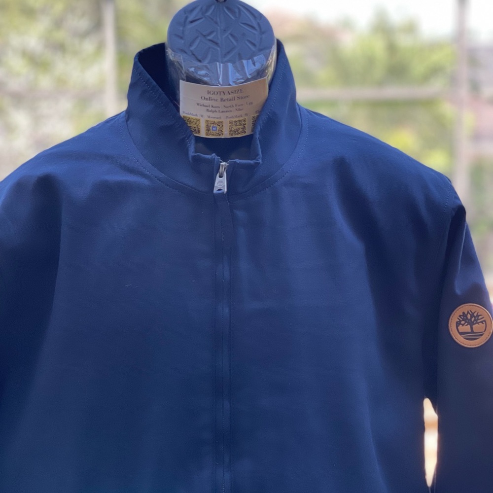 TIMBERLAND HR FULL-ZIP COTTON THERMAL BOMBER JACKET - Picture 6 of 11